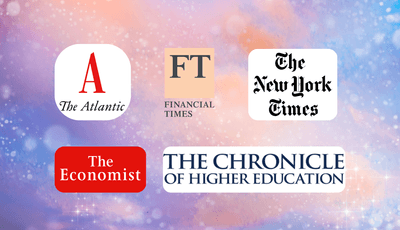 Logos of Periodicals that the OWHL gives access to