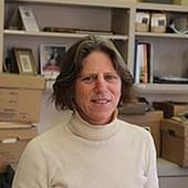 Dr. Paige Roberts, white woman with mid length dark graying hair.